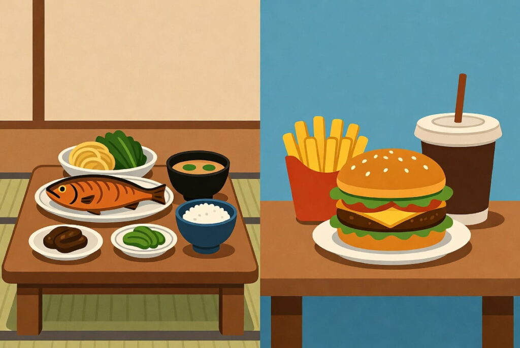 和食と現代の食事